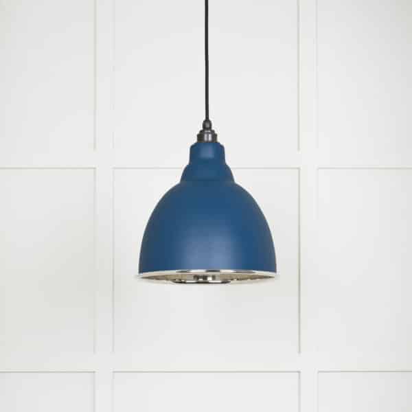 Smooth Nickel Brindley Pendant in Upstream 2