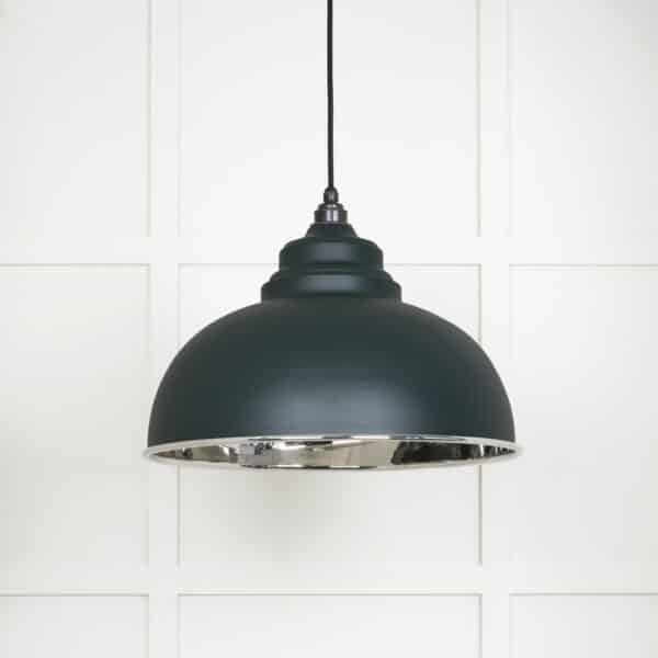 Smooth Nickel Harborne Pendant in Dingle 2