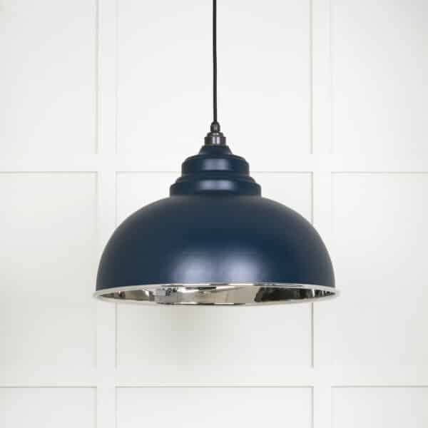 Smooth Nickel Harborne Pendant in Dusk 2