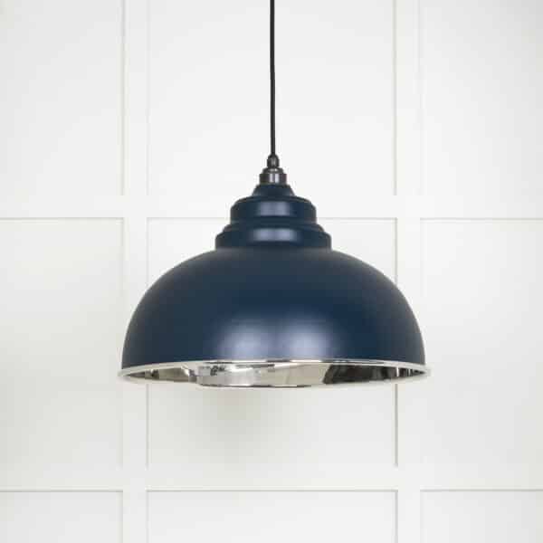 Smooth Nickel Harborne Pendant in Dusk 1