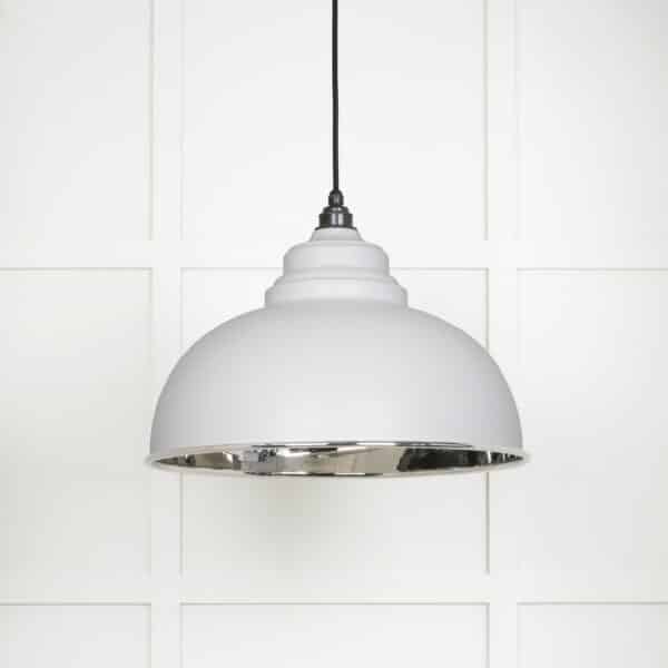 Smooth Nickel Harborne Pendant in Flock 2