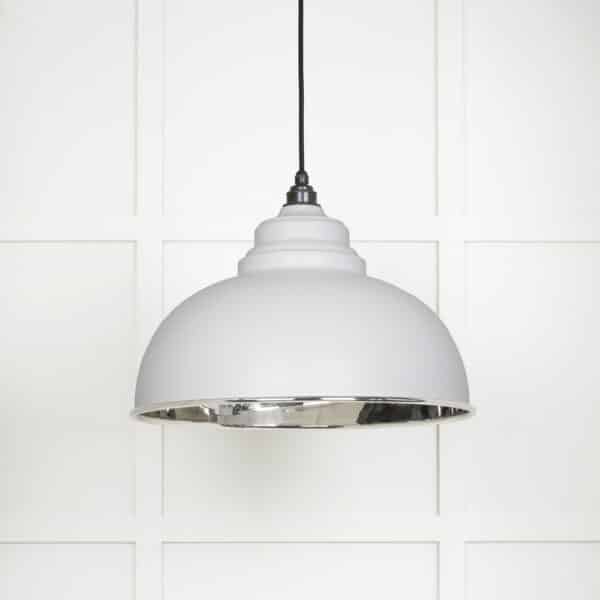 Smooth Nickel Harborne Pendant in Flock 1