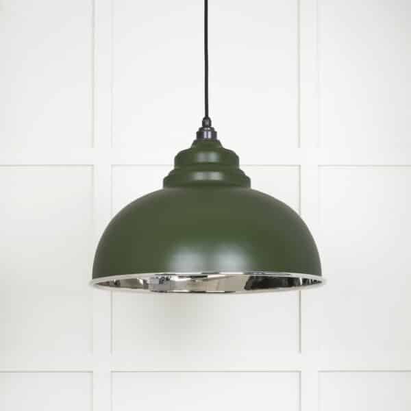 Smooth Nickel Harborne Pendant in Heath 2