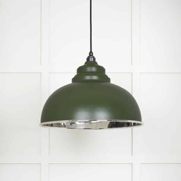 Smooth Nickel Harborne Pendant in Heath 1