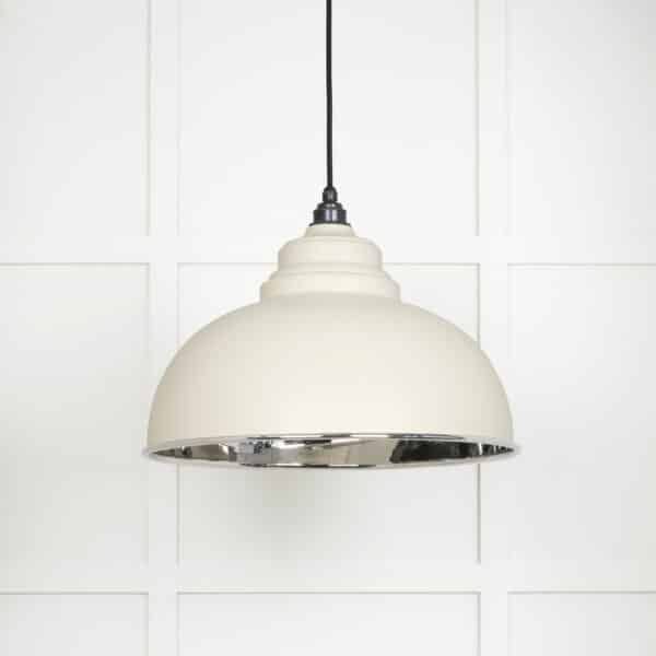 Smooth Nickel Harborne Pendant in Teasel 2