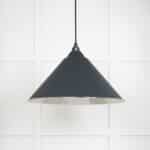 Smooth Nickel Hockley Pendant in Soot 2