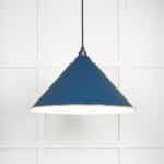 White Gloss Hockley Pendant in Upstream 1