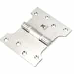 Satin SS 4" x 3" x 5"Parliament Hinge (pair) 1