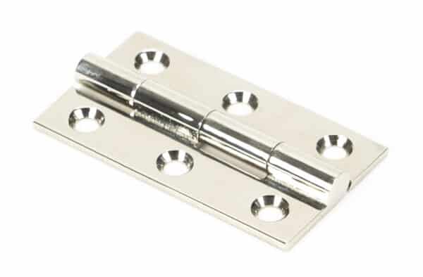 Polished Nickel 2" Butt Hinge (pair) 1