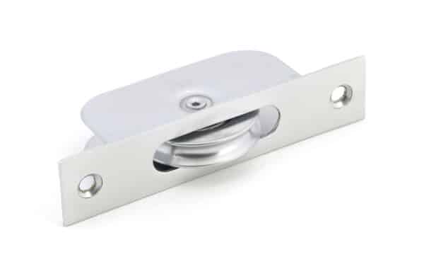 Satin Chrome Square Ended Sash Pulley 75kg 1