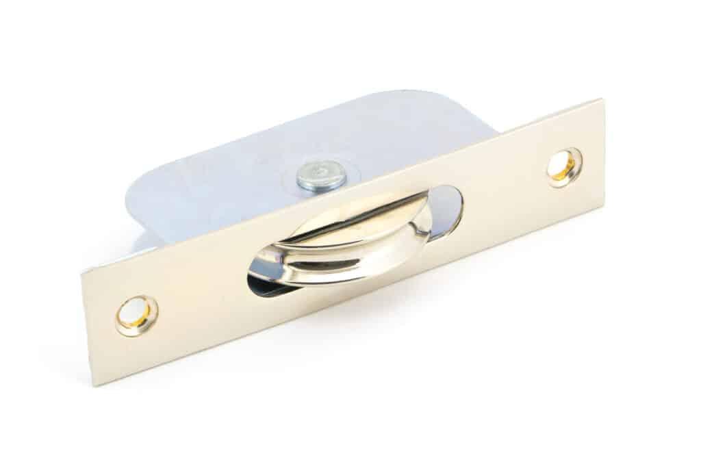 Polished Nickel Square Ended Sash Pulley 75kg 1