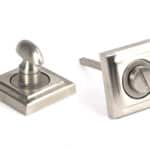 Satin Marine SS (316) Round Thumbturn Set (Square) 1
