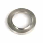 Satin Marine SS (316) Round Euro Escutcheon (Plain) 2