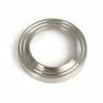 Satin Marine SS (316) Round Euro Escutcheon (Beehive) 2
