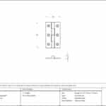 Satin Chrome 2" Butt Hinge (pair) 2