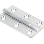 Satin Chrome 2" Butt Hinge (pair) 1
