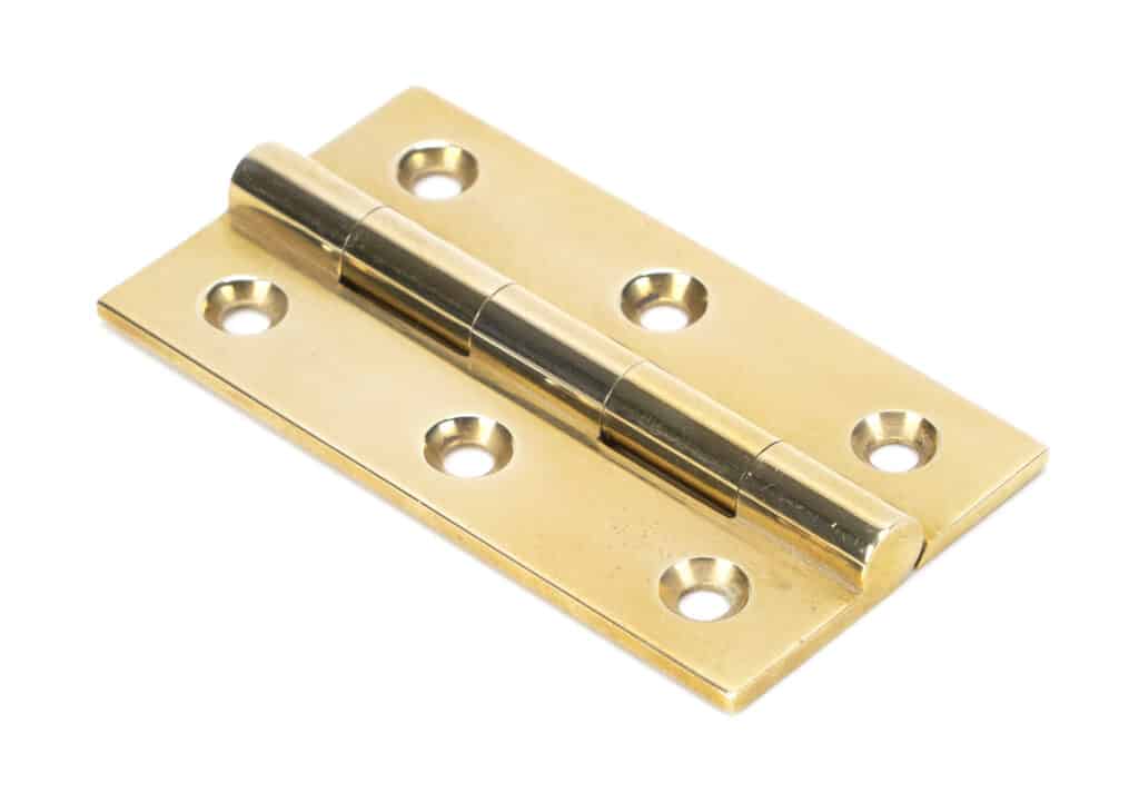 Polished Brass 2.5" Butt Hinge (pair) 1