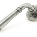 Pewter Regency Lever on Rose Set (Plain) - Unsprung 1