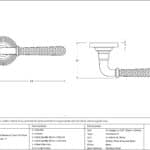 Black Hammered Newbury Lever on Rose Set (Beehive) - Unsprung 3