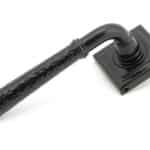Black Hammered Newbury Lever on Rose Set (Square) - Unsprung 1