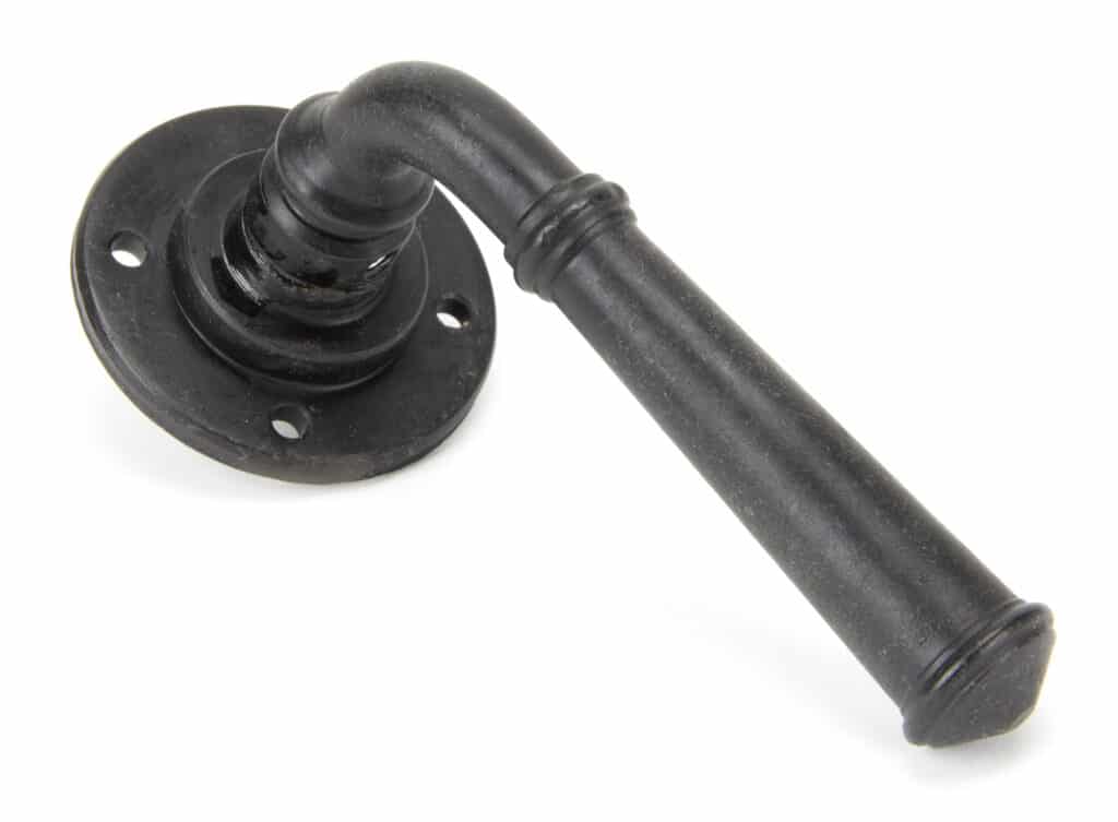 External Doors Beeswax Regency Lever on Rose Set - Unsprung 1