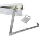 Polished Chrome Size 2-5 Door Closer & Cover 2
