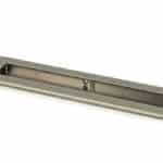 Pewter 250mm Plain Rectangular Pull 1
