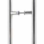 Polished SS (316) 1.8m T Bar Handle B2B Fix 32mm Ã¸ 1