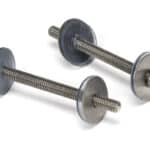Satin SS (304) 100mm Back to Back Fixings for T Bar (2) 1