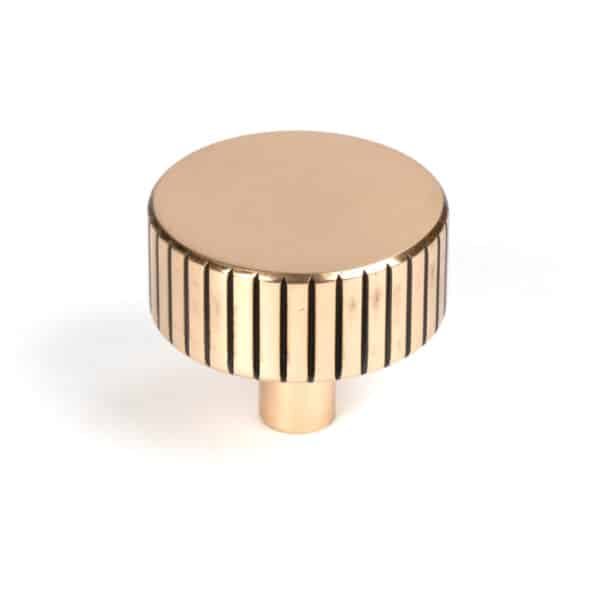 Polished Bronze Judd Cabinet Knob - 38mm (No rose) 1