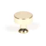Polished Brass Scully Cabinet Knob - 32mm 1
