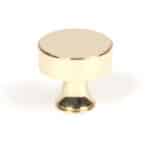 Polished Brass Scully Cabinet Knob - 38mm 1