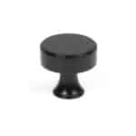 Matt Black Scully Cabinet Knob - 32mm 1