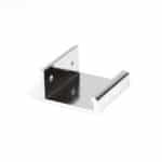 Polished Chrome 50mm Plain Edge Pull 2