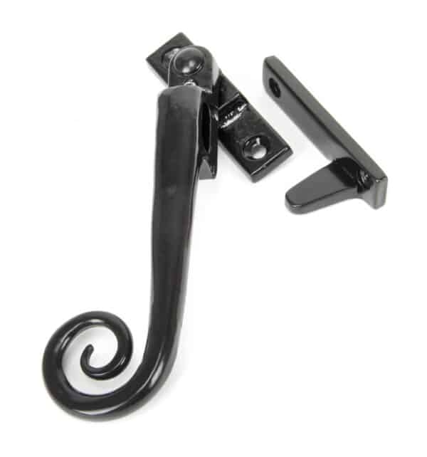 Black Locking Night-Vent Monkeytail Fastener - LH 1