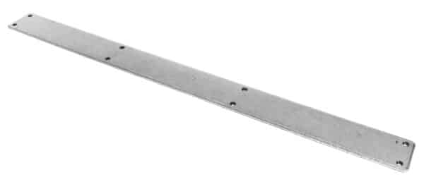 Pewter 800mm Plain Fingerplate 1