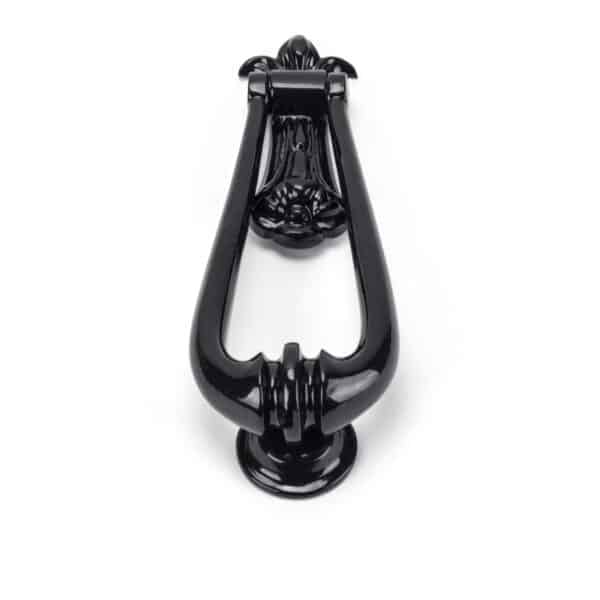 Black Loop Door Knocker 2