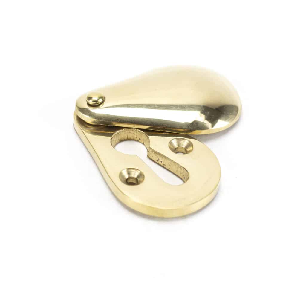 Polished Brass Plain Escutcheon 1