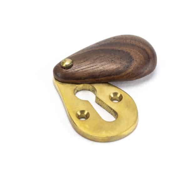 Rosewood Plain Escutcheon 1