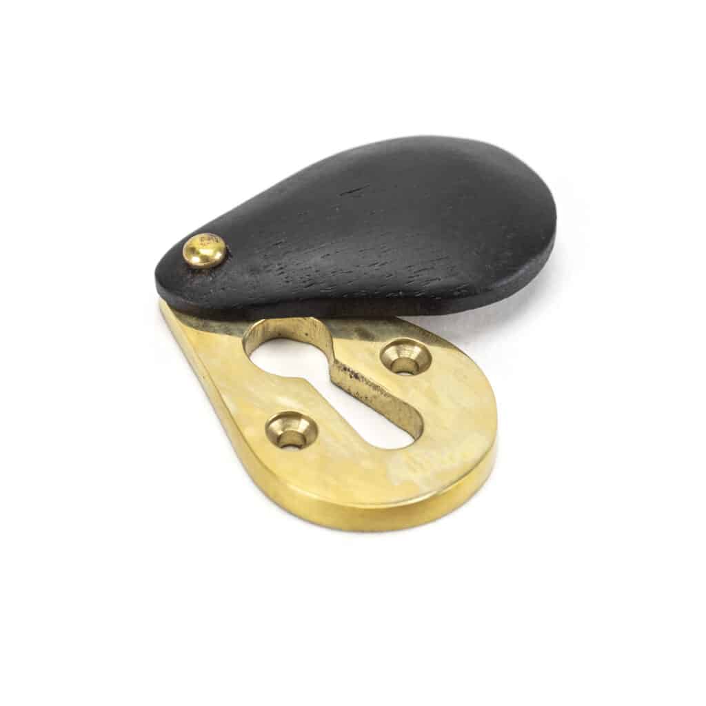 Ebony Plain Escutcheon 1