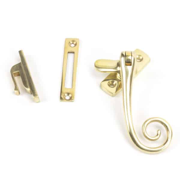 Polished Brass Monkeytail Fastener 1