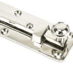 Polished Nickel 6" Universal Bolt 2