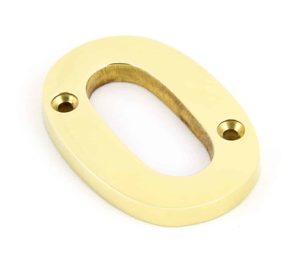 Polished Brass Numeral 2 1
