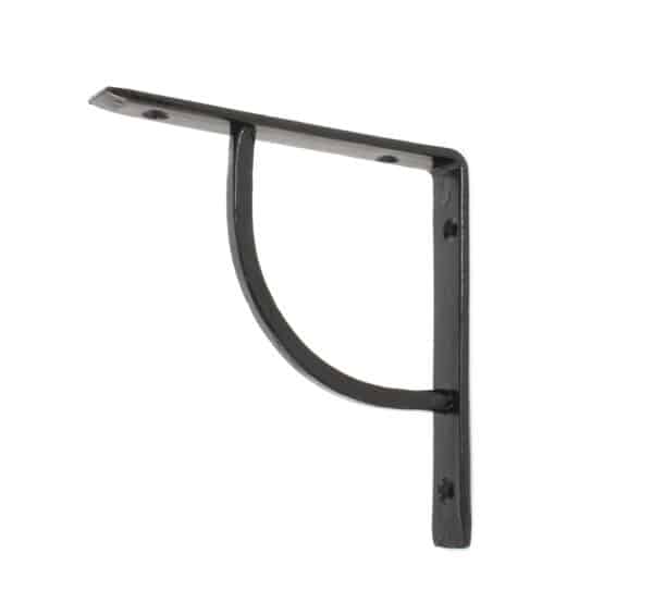 Black 6'' x 6'' Plain Shelf Bracket 1