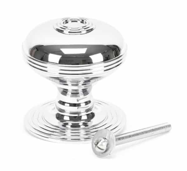 Polished Chrome Prestbury Centre Door Knob 2