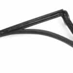 Black 10'' x 7'' Curved Shelf Bracket 2