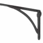 Beeswax 10'' x 7'' Curved Shelf Bracket 1