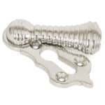 Polished Nickel Beehive Escutcheon 2