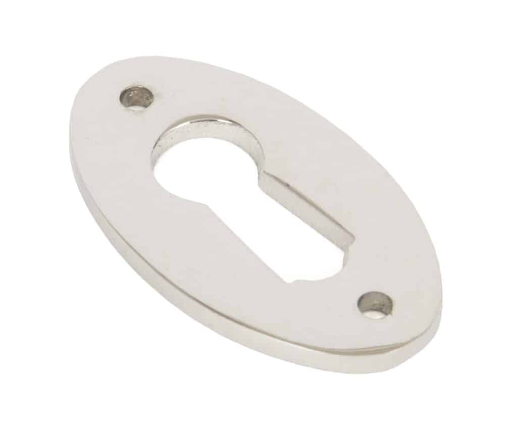 Polished Nickel Oval Escutcheon 1