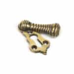 Aged Brass Beehive Escutcheon 1
